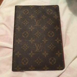 Authentic Louis Vuitton agenda cover
